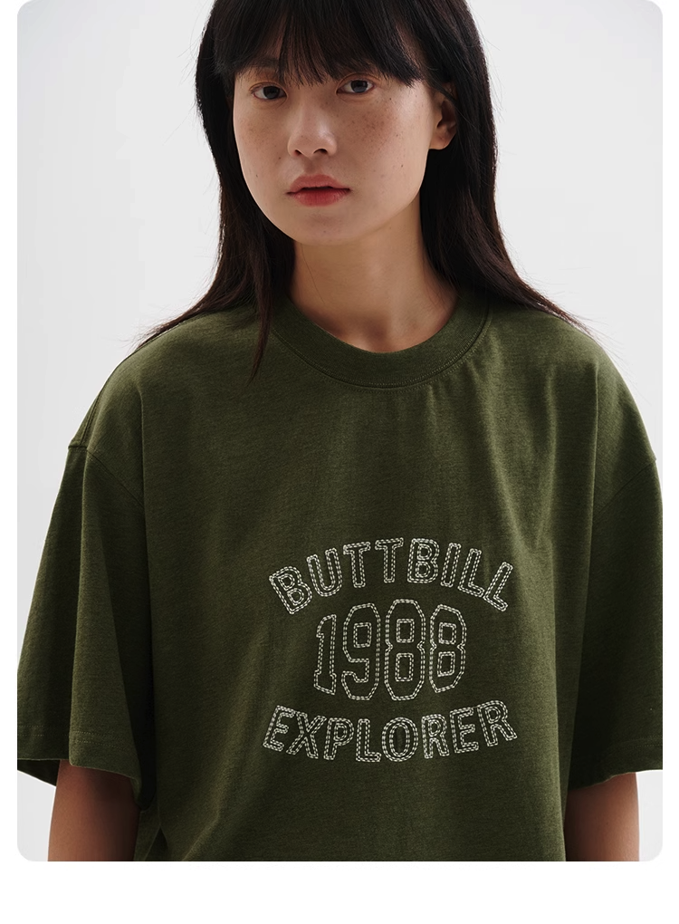 BUTTBILL College Logo T-shirt B4173