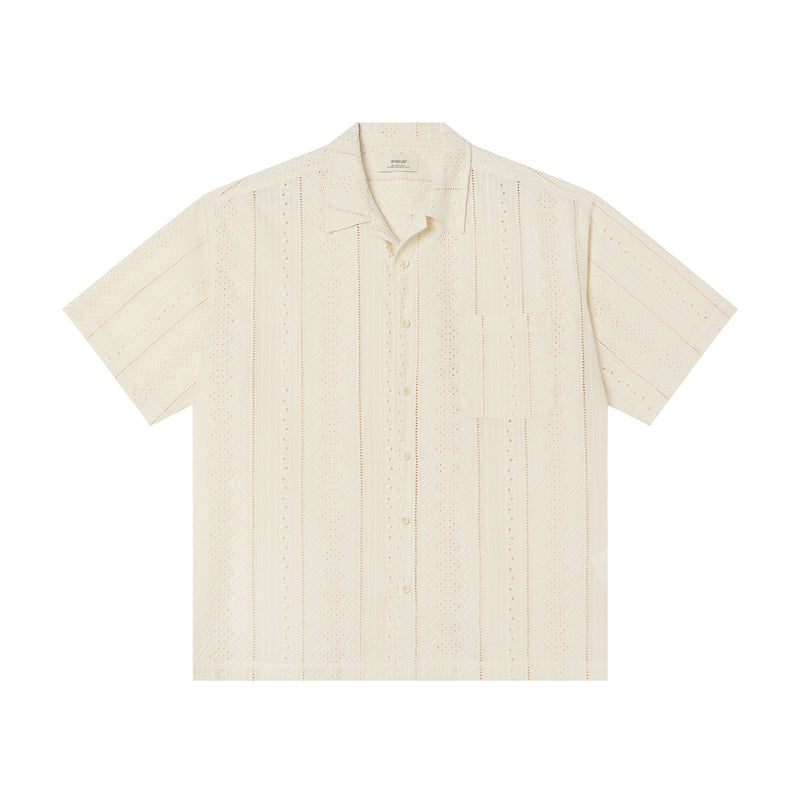 EviStub Relaxed Cotton Cuban Shirt B4234