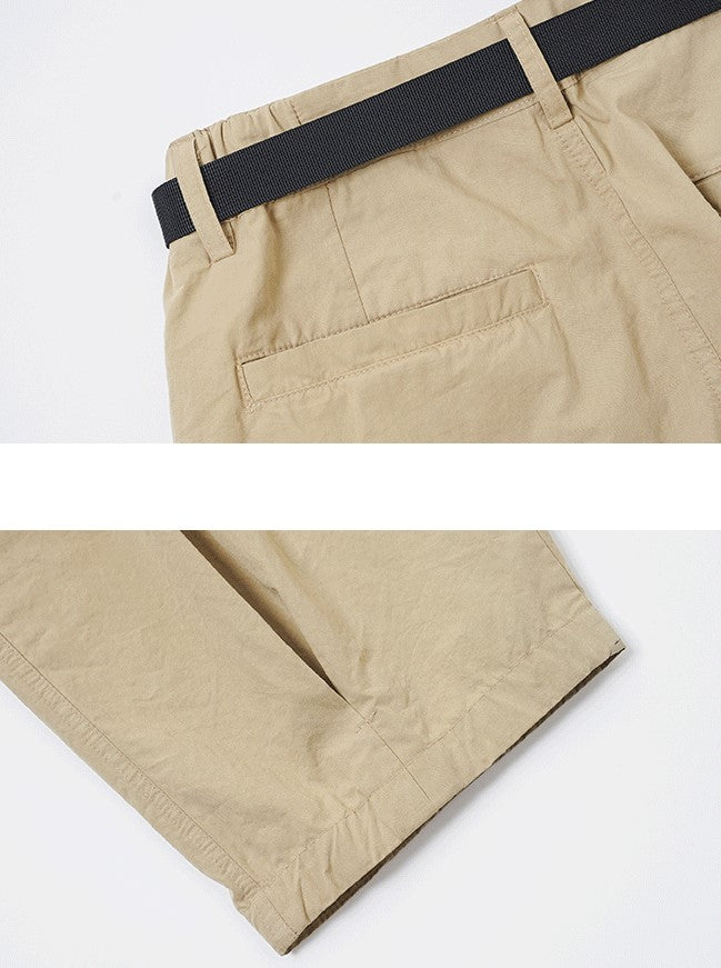 [Delivery within 1 week] BUTTBILL Cotton Wash Loose Pants B0046