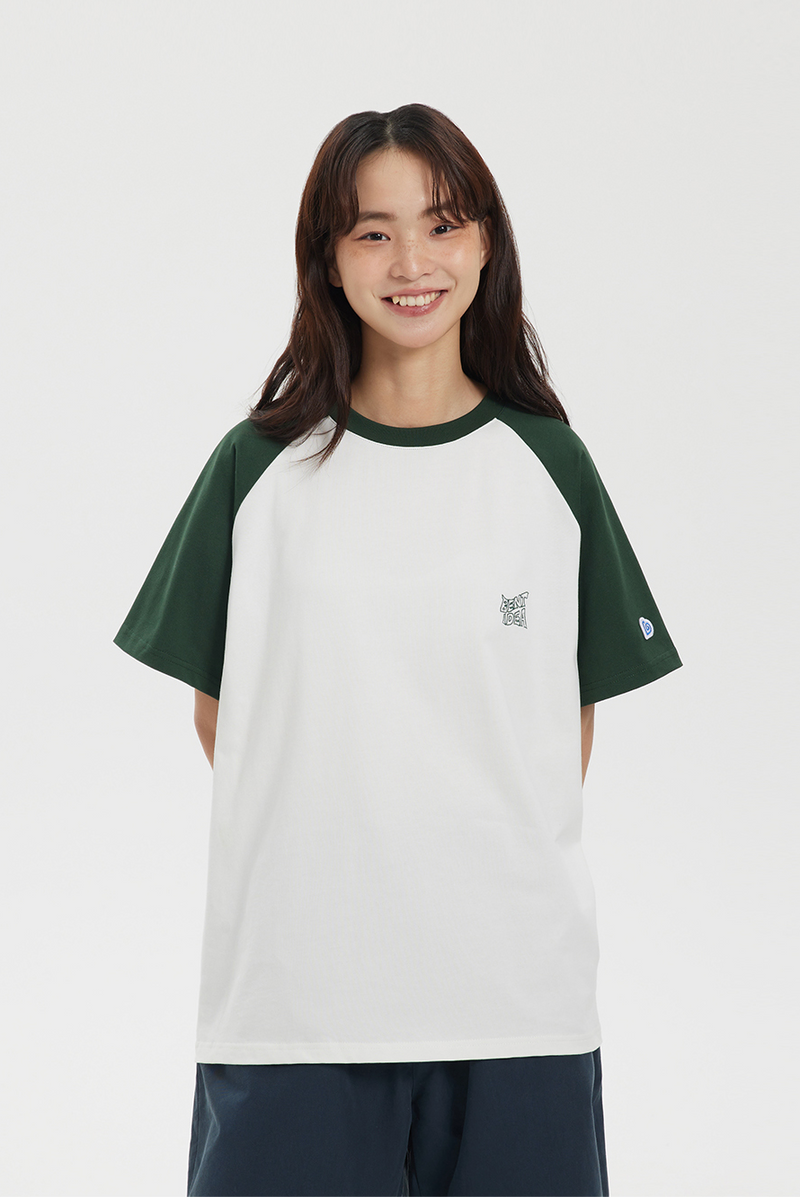 BENTIDEA Raglan Sleeve T-Shirt B1725
