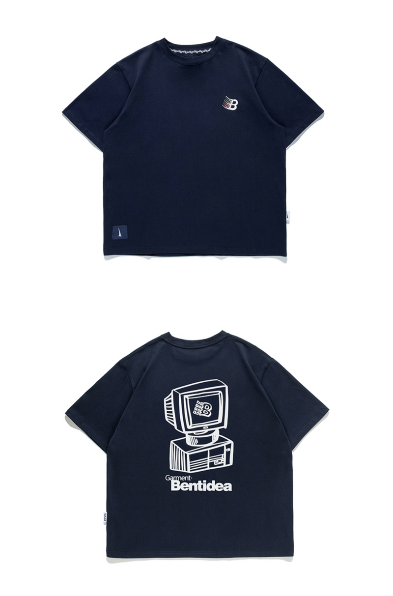 [Delivery within 10 days] BENTIDEA Graphic Logo T-shirt B1798