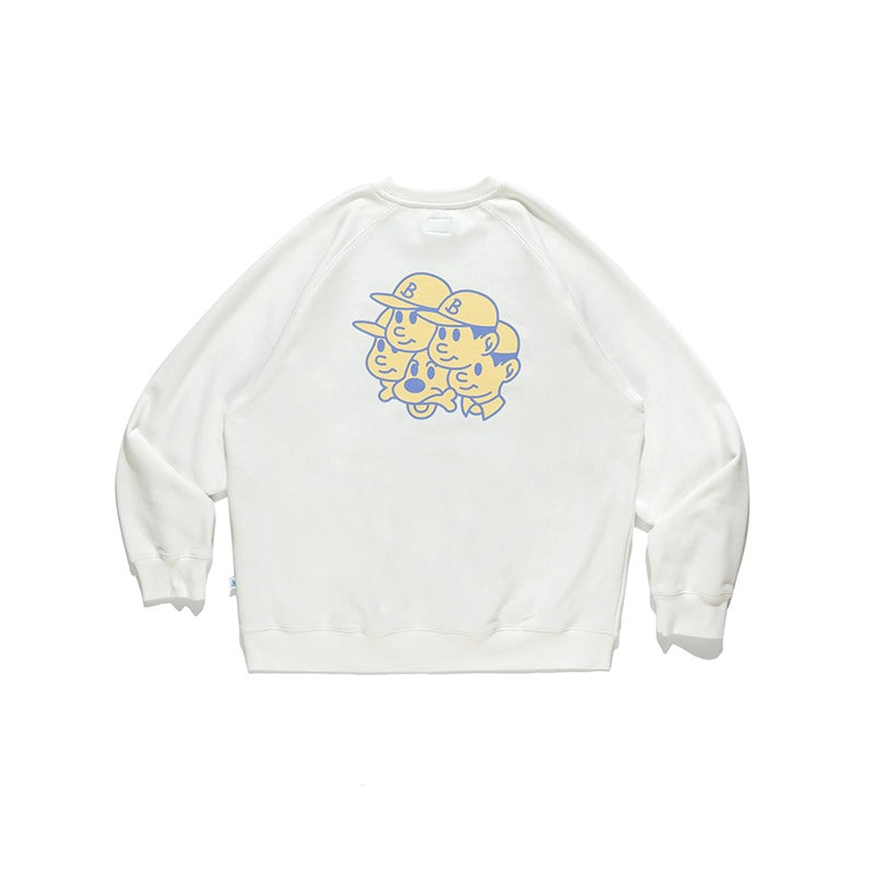 BENT IDEA Baseball Graphic Sweatshirt (L) B0084