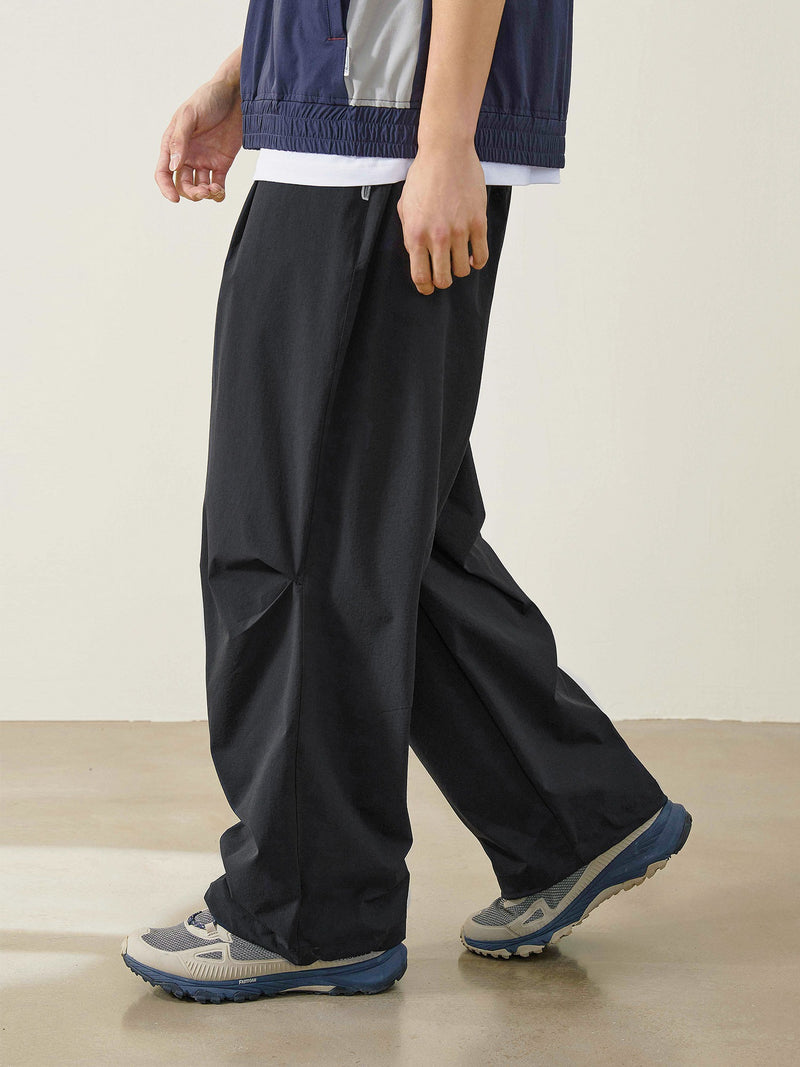 [Delivery within 1 week] NOTHOMME Nylon Straight Pants B2129 