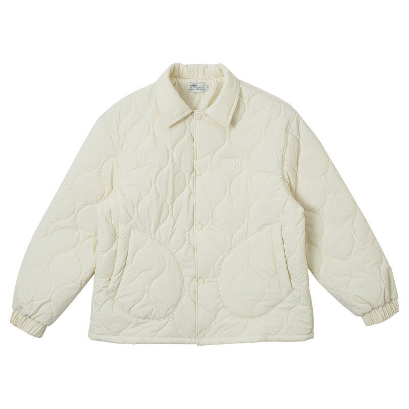 BUTTBILL loose fit embroidered cotton JKT B0307