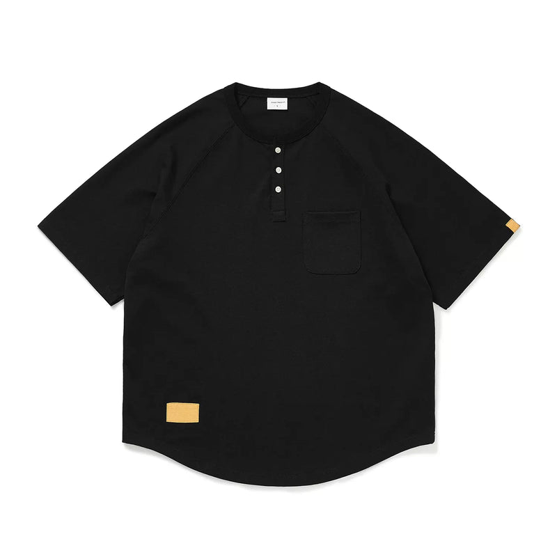 [Delivery within 10 days] 714street Henley neck T B2313 